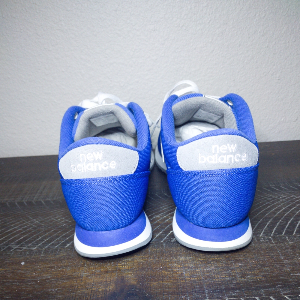 New Balance 501 Blue Gray White Men's Athletic Sneakers - Picture 4 of 13